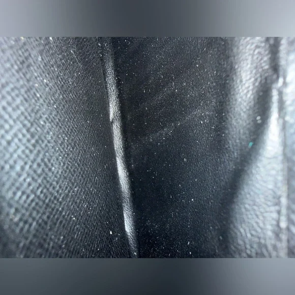 Louis Vuitton Black Epi Leather Wallet w LV Dust Bag - Picture 10 of 12